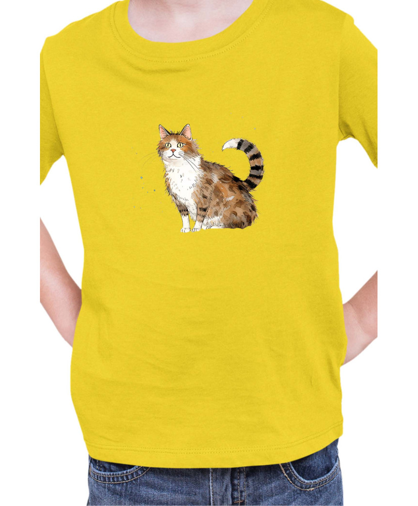 Детска Тениска Funny Cats Breeds Aegean 2
