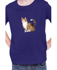 Детска Тениска Funny Cats Breeds Aegean 2