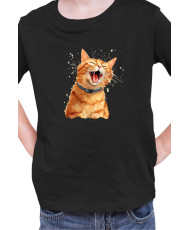 Детска Тениска Funny Cats Breeds American Shorthair
