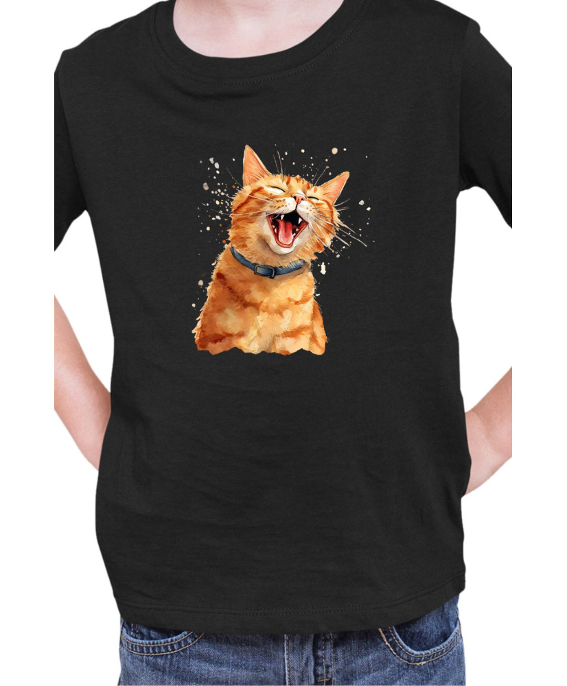 Детска Тениска Funny Cats Breeds American Shorthair