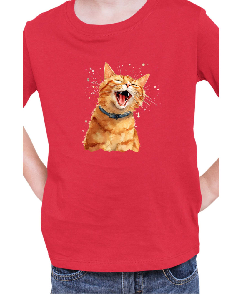 Детска Тениска Funny Cats Breeds American Shorthair