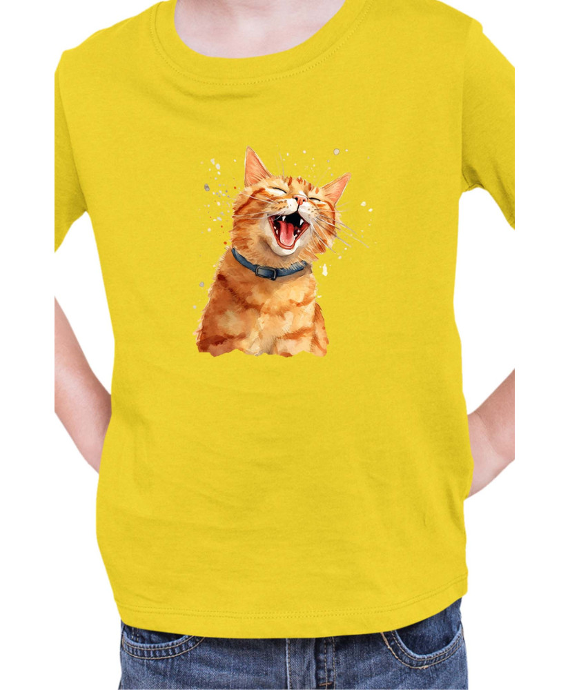 Детска Тениска Funny Cats Breeds American Shorthair