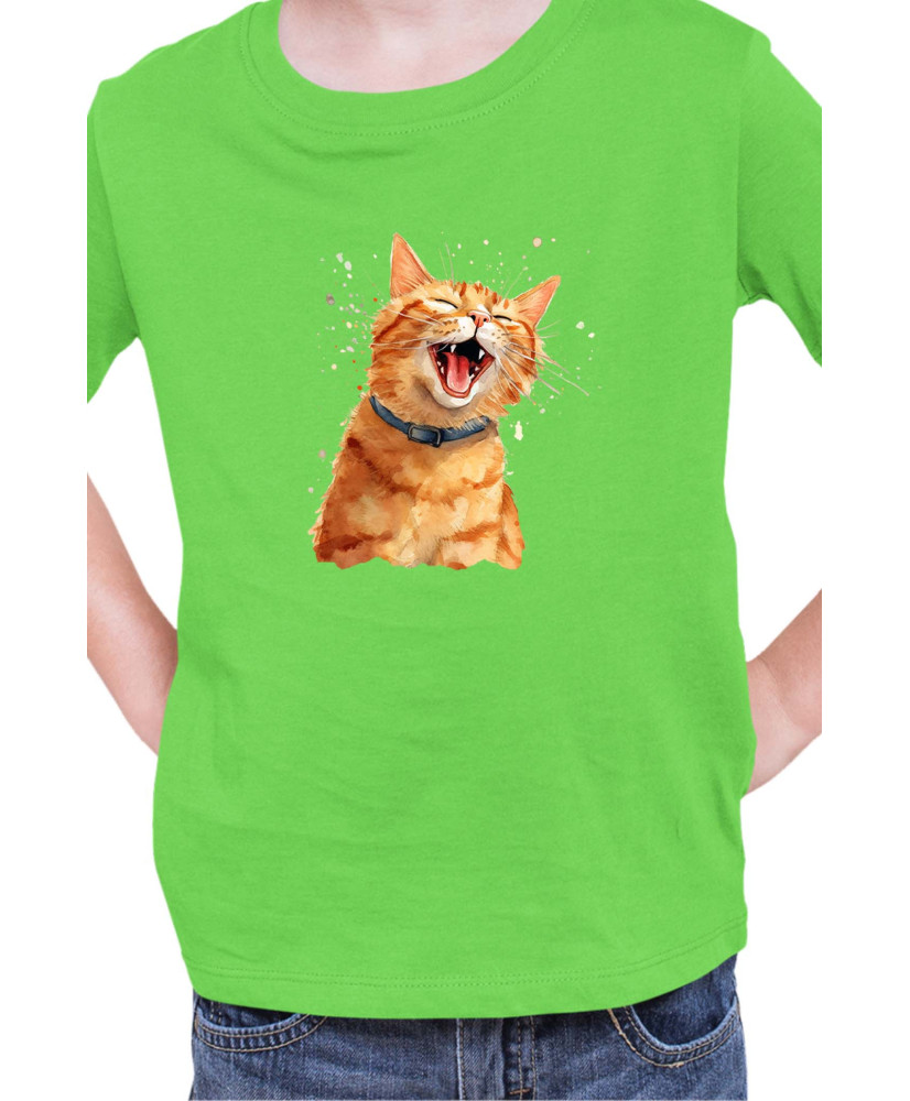 Детска Тениска Funny Cats Breeds American Shorthair