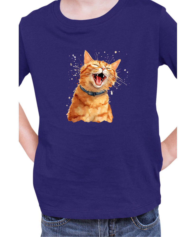 Детска Тениска Funny Cats Breeds American Shorthair