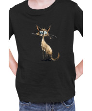 Детска Тениска Funny Cats Breeds Balinese 1