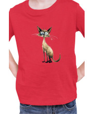 Детска Тениска Funny Cats Breeds Balinese 1