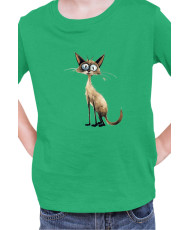 Детска Тениска Funny Cats Breeds Balinese 1