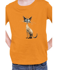 Детска Тениска Funny Cats Breeds Balinese 1