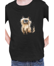 Детска Тениска Funny Cats Breeds Balinese 2