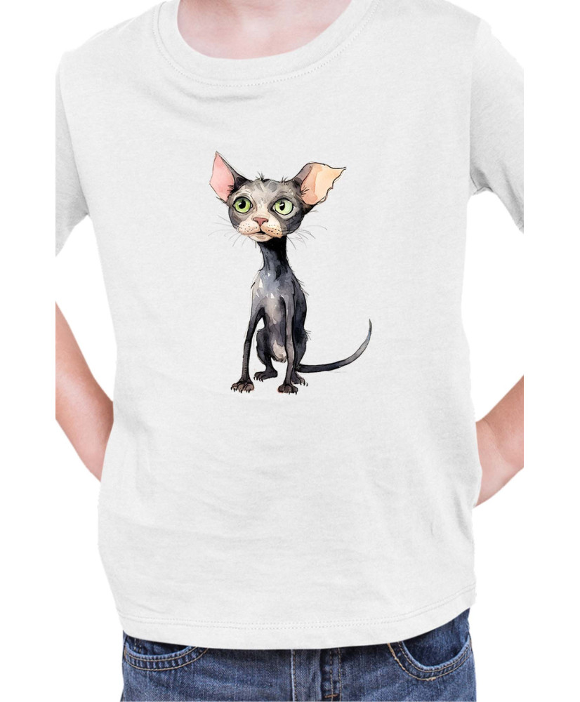 Детска Тениска Funny Cats Breeds Bambino 1