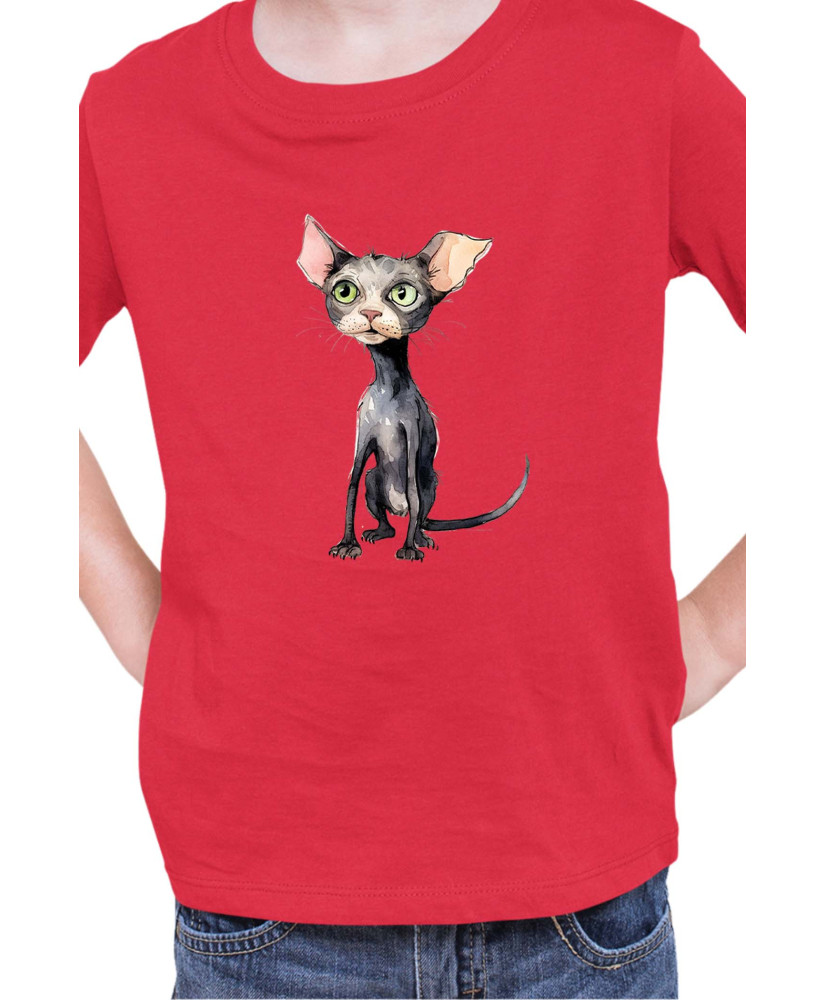 Детска Тениска Funny Cats Breeds Bambino 1