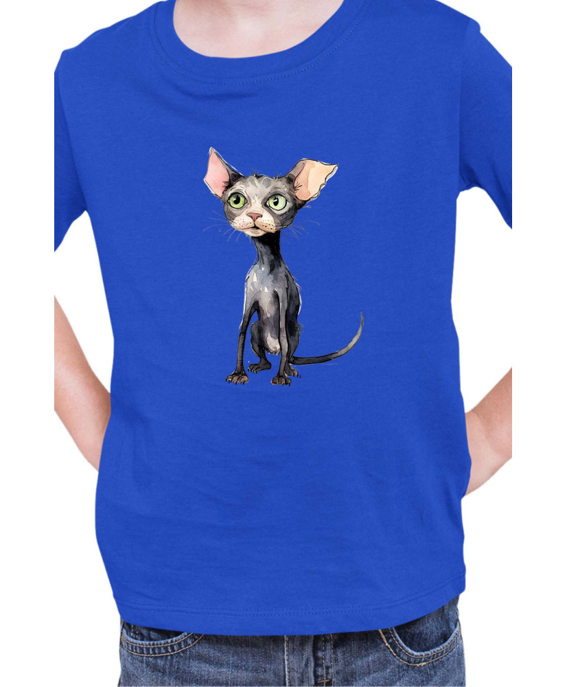 Детска Тениска Funny Cats Breeds Bambino 1