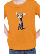 Детска Тениска Funny Cats Breeds Bambino 1