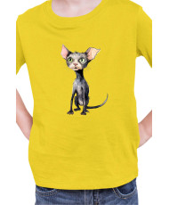 Детска Тениска Funny Cats Breeds Bambino 1