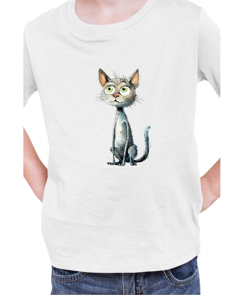 Детска Тениска Funny Cats Breeds Bambino 2