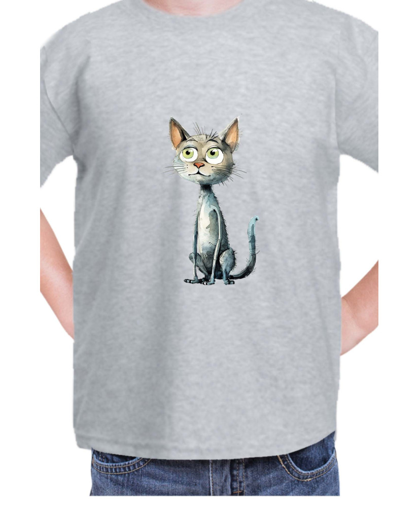 Детска Тениска Funny Cats Breeds Bambino 2