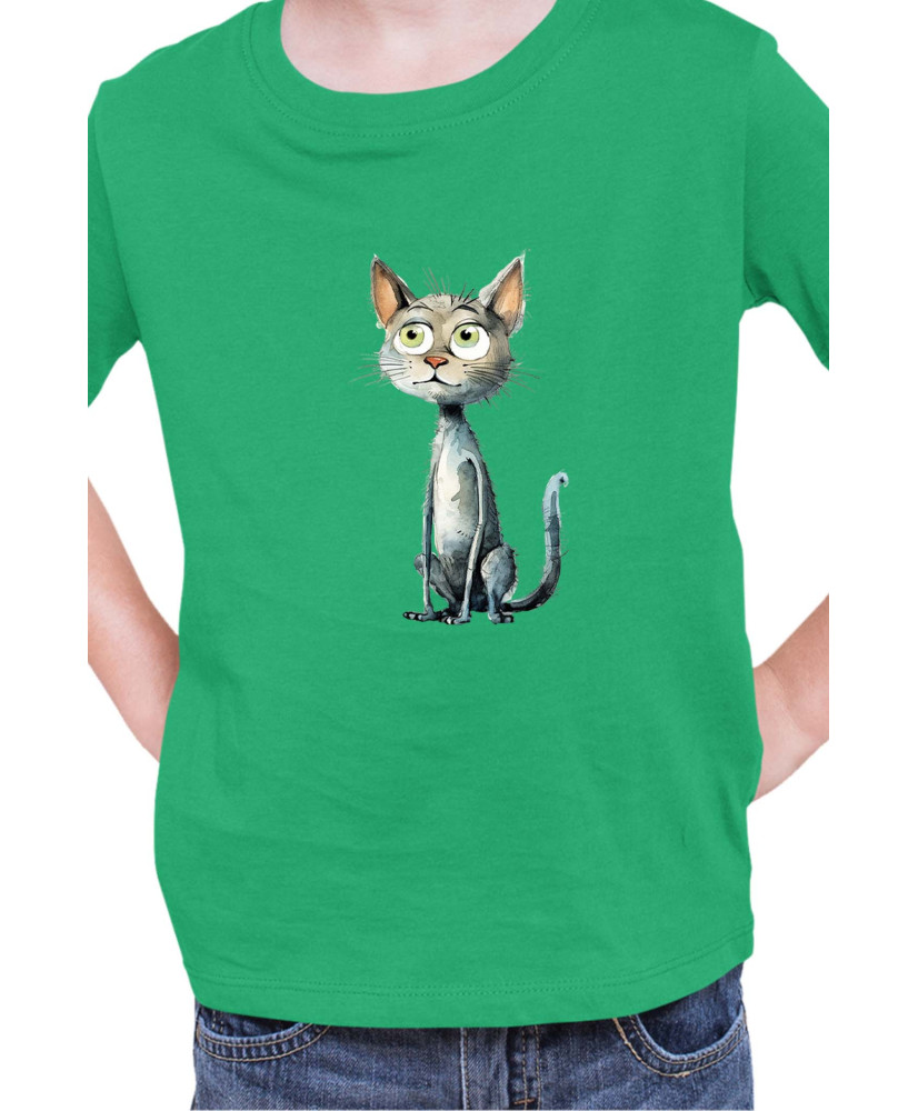 Детска Тениска Funny Cats Breeds Bambino 2