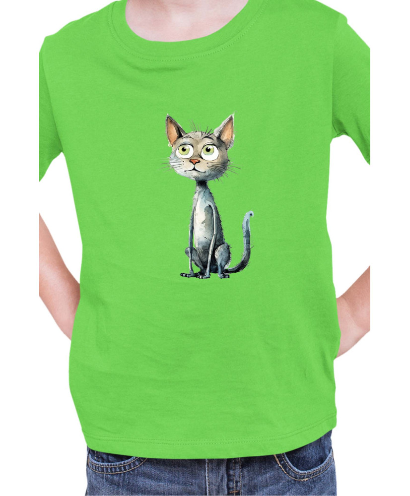 Детска Тениска Funny Cats Breeds Bambino 2