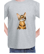Детска Тениска Funny Cats Breeds Bengal