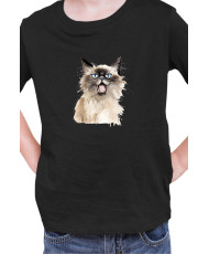 Детска Тениска Funny Cats Breeds Birman 2
