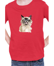 Детска Тениска Funny Cats Breeds Birman 2