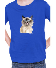 Детска Тениска Funny Cats Breeds Birman 2