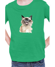 Детска Тениска Funny Cats Breeds Birman 2