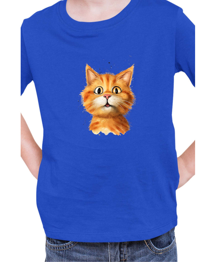 Детска Тениска Funny Cats Breeds Bobtail