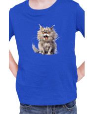 Детска Тениска Funny Cats Breeds British Longhair 1