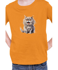 Детска Тениска Funny Cats Breeds British Longhair 1