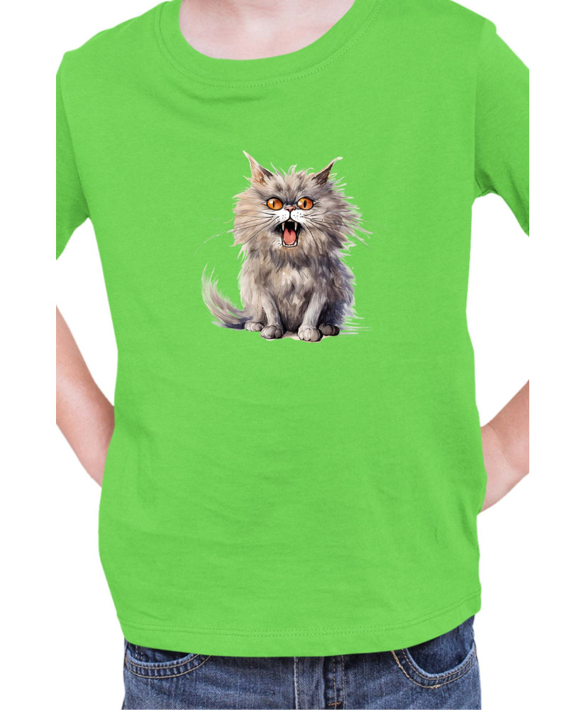 Детска Тениска Funny Cats Breeds British Longhair 1