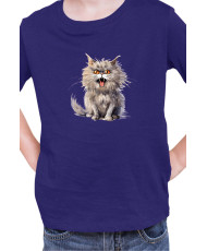 Детска Тениска Funny Cats Breeds British Longhair 1