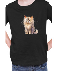 Детска Тениска Funny Cats Breeds British Longhair 2