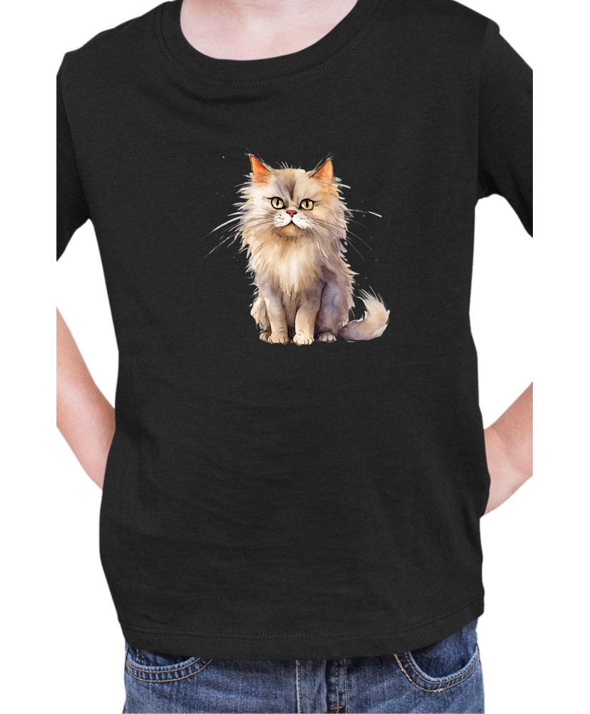 Детска Тениска Funny Cats Breeds British Longhair 2