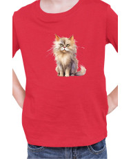 Детска Тениска Funny Cats Breeds British Longhair 2