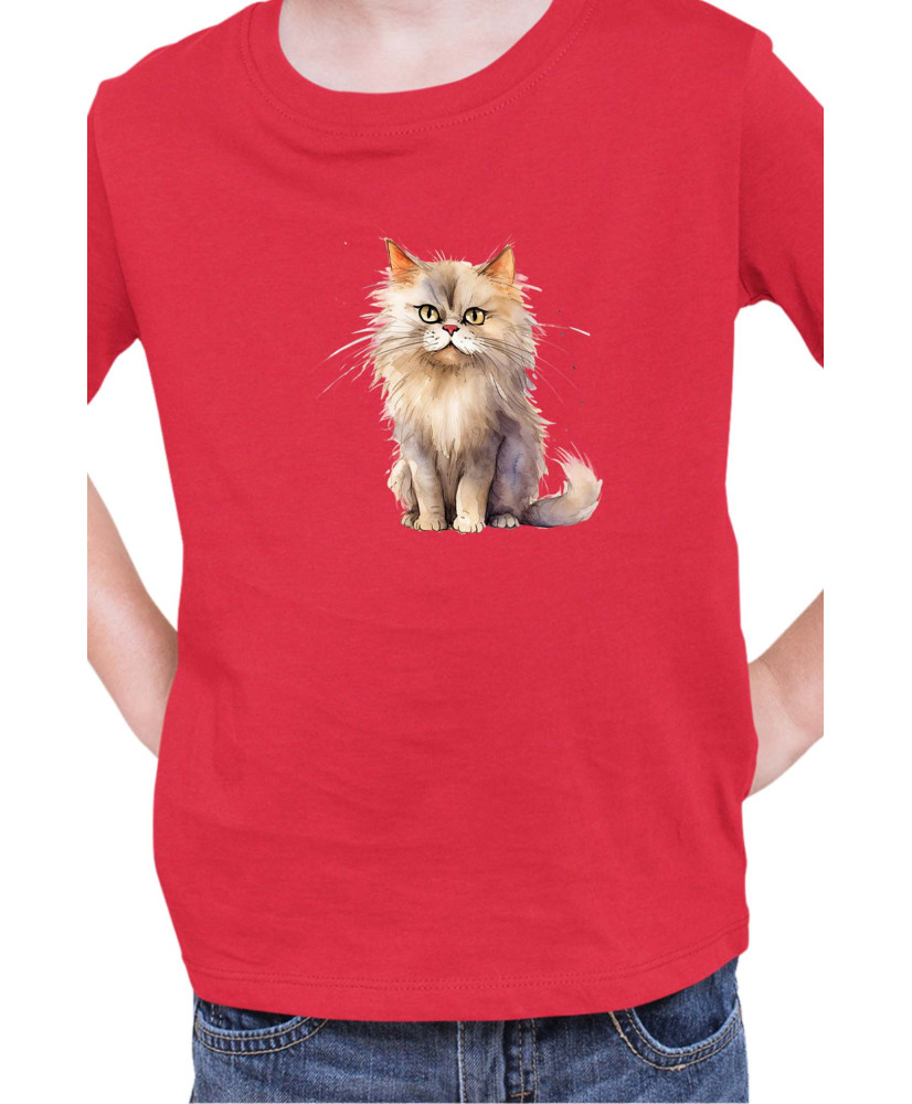 Детска Тениска Funny Cats Breeds British Longhair 2