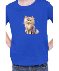 Детска Тениска Funny Cats Breeds British Longhair 2
