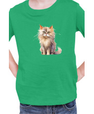 Детска Тениска Funny Cats Breeds British Longhair 2
