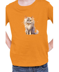 Детска Тениска Funny Cats Breeds British Longhair 2