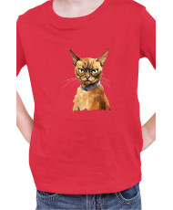 Детска Тениска Funny Cats Breeds Burmese 2