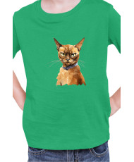 Детска Тениска Funny Cats Breeds Burmese 2