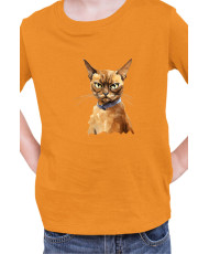 Детска Тениска Funny Cats Breeds Burmese 2