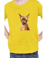 Детска Тениска Funny Cats Breeds Burmese 2