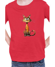 Детска Тениска Funny Cats Breeds Chausie