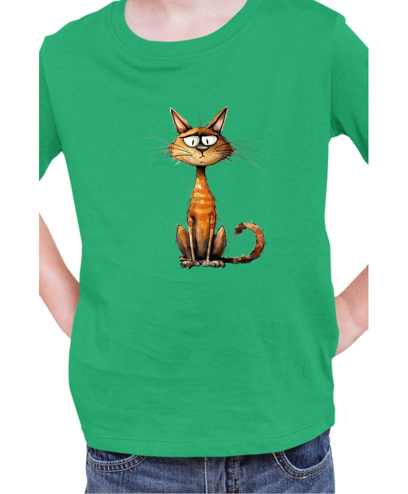 Детска Тениска Funny Cats Breeds Chausie