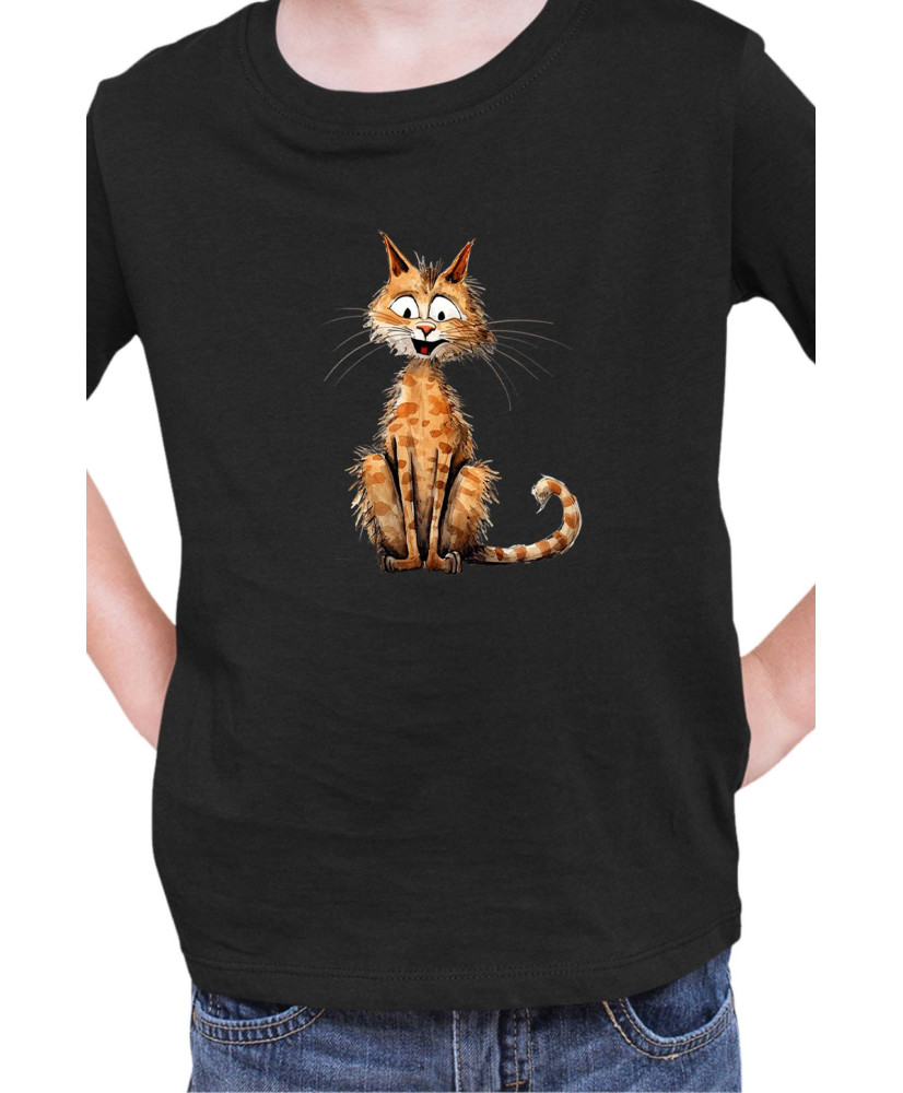 Детска Тениска Funny Cats Breeds Cheetoh