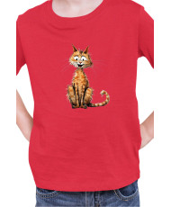 Детска Тениска Funny Cats Breeds Cheetoh