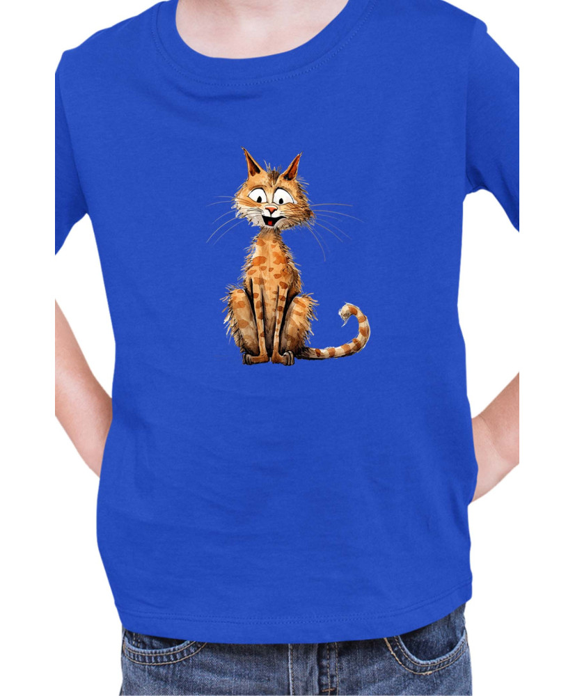 Детска Тениска Funny Cats Breeds Cheetoh