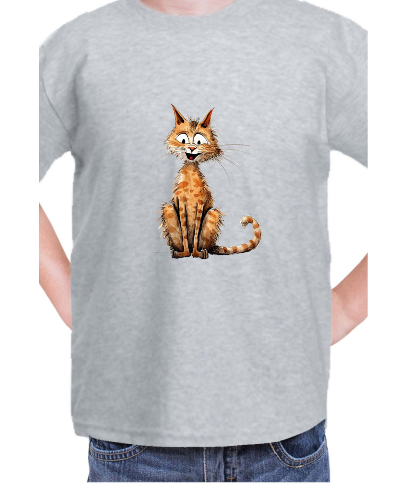 Детска Тениска Funny Cats Breeds Cheetoh