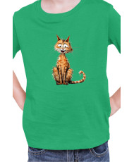 Детска Тениска Funny Cats Breeds Cheetoh